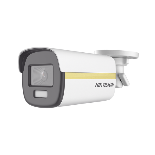 [ColorVu] Bala TURBOHD 4K / Imagen a Color 24/7 / Lente 3.6 mm / METAL / Luz Blanca 40 mts / Exterior IP67 / WDR 130 dB 