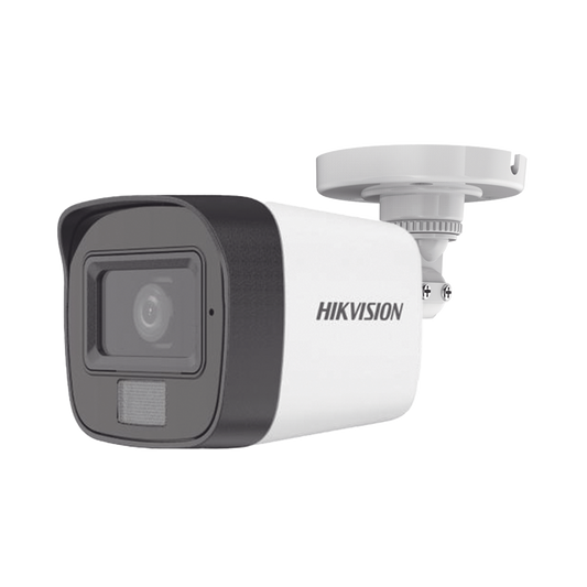 Bala TURBOHD 2 Megapixel (1080p) / Lente 2.8 mm / Dual Light (30 mts IR EXIR + 20 mts Luz Blanca) / Micrófono Integrado 