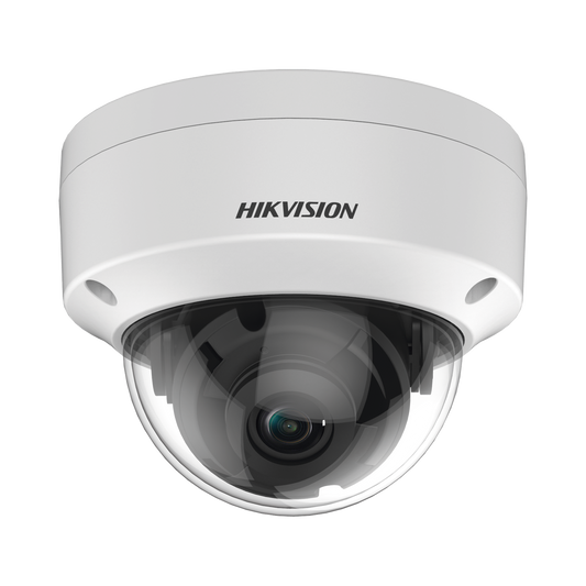 Domo TURBOHD 2 Megapixel (1080p) / Lente 2.8 mm / 30 mts IR EXIR / TVI-AHD-CVI-CVBS / IK10 / IP67 / WDR 120 dB / Ultra B