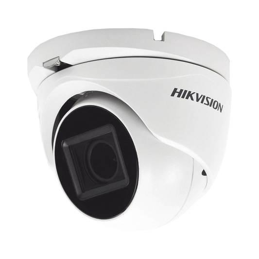 Eyeball TURBOHD 4K (8 Megapixel) / Lente Mot. 2.7 a 13.5 mm / IR EXIR 60 mts / Exterior IP67 / dWDR / TVI-AHD-CVI-CVBS /