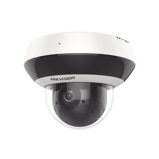 Mini Domo PTZ IP 2 Megapixel / 4X Zoom / H.265+ / 20 mts IR EXIR / WDR / PoE / IK10 / Exterior IP66 / Ultra Baja Ilumina