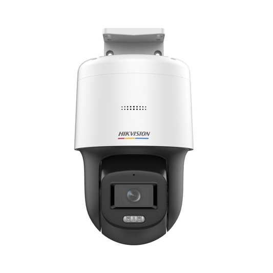 Domo PT IP 4 Megapixel / Lente 4 mm / Luz Blanca 30 mts / dWDR / PoE / IP66 / Micrófono y Bocina Interconstruido / Micro