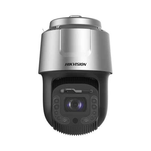 Domo PTZ IP 4 Megapixel / 48X Zoom / 500 mts IR / AutoSeguimiento 3.0 / WDR 140 dB / OIS / Deep Learning / Exterior IP67 / Rapid Focus / Hi-PoE / Wiper / MicroSD