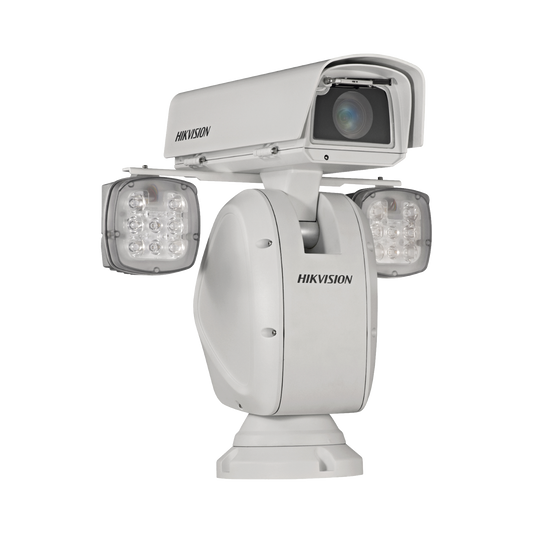 PTZ IP 2 Megapixel / Punta de Poste / 40X Zoom / 400 mts IR / Exterior IP66 / 30 IPS / EIS / WDR 140 dB / Wiper / MicroSD