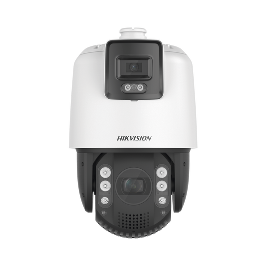 [TandemVu] Domo PTZ IP 4 Megapixel con Cámara Fija 4 Megapixel / 32X Zoom / 200 mts IR / IP66 / IK10 / WDR / Hi-PoE / En