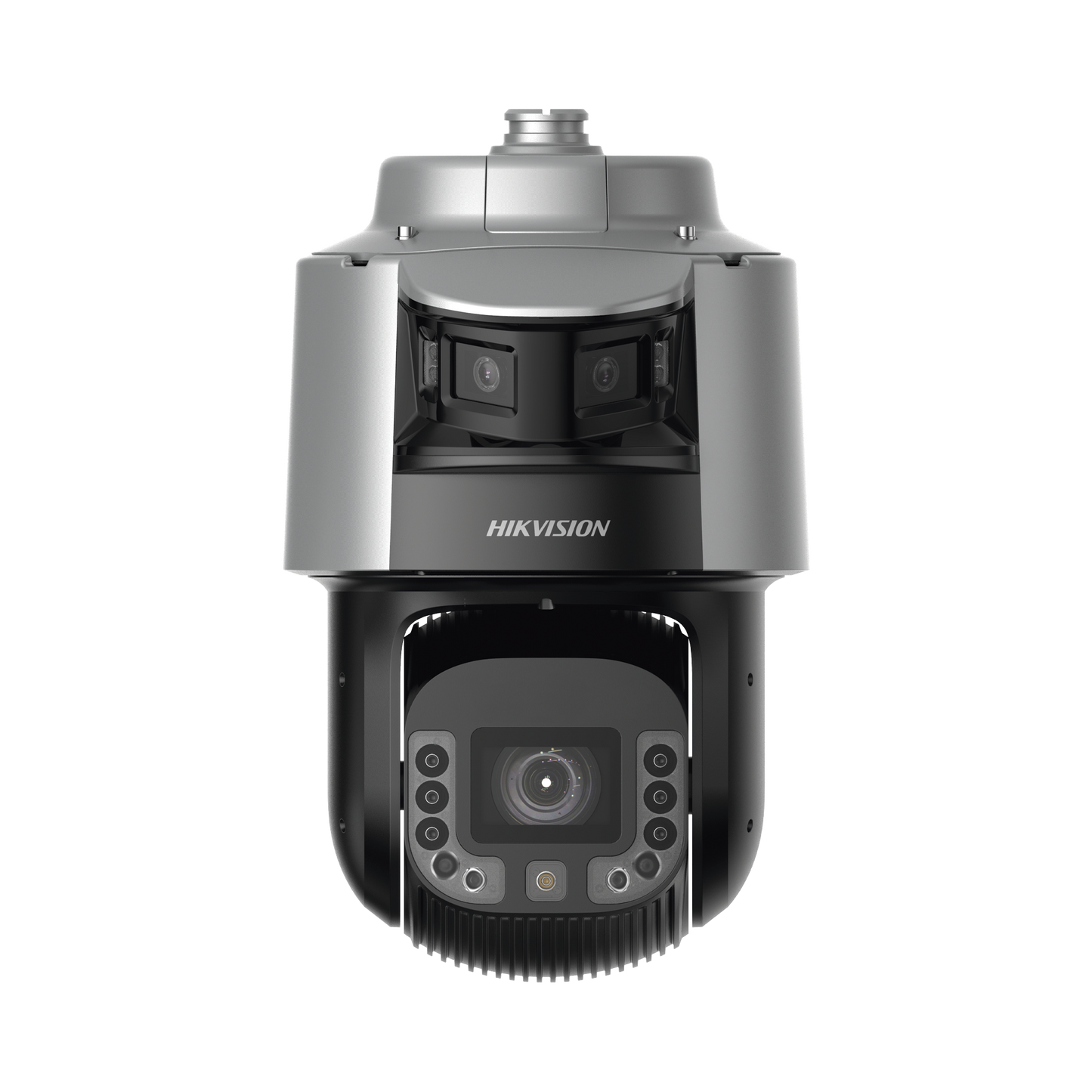 [TandemVu] Domo PTZ IP 4 Megapixel con Cámara Panoramica 180º de 6 Megapixel / 42X Zoom / 300 mts IR y 30 mts Luz Blanca / IP67 / IK10 / Autoseguimiento / Wiper / Deep learning / Entrada-Salida de Audio y Alarma / Ultra Baja Iluminació