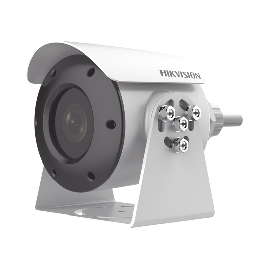 Bala IP 4 Megapixel / Antiexplosión / Lente 6 mm / H.265+ / 30 mts IR / WDR 120 dB / PoE / IP68 / Entrada-Salida audio y
