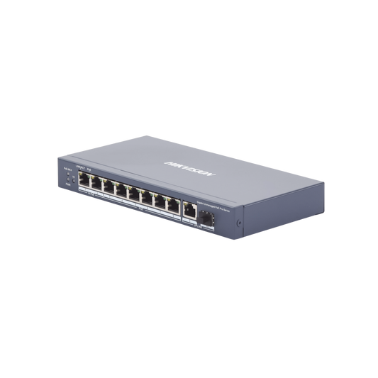 Switch PoE+ / No Administrable / 6 Puertos 10/100/1000 Mbps PoE+ / 2 Puertos 1000 PoE++(90 W) / 1 Puerto 1000 Mbps Uplin