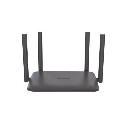 Router Inalámbrico / Wifi 6 / Hasta 1500 Mbps / Doble Banda AC (2.4 GHz y 5 GHz) / 4 Puertos 1000 Mbps / 4 Antenas Omnidireccional / Interior / Beamforming Optimizado
