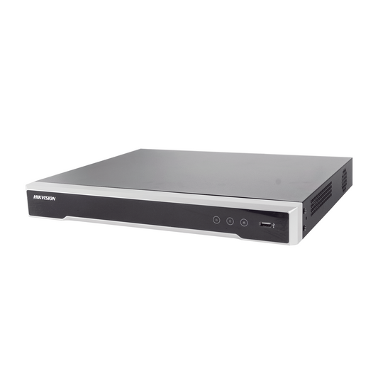 NVR 8 Megapixel (4K) / 8 canales IP / 8 Puertos PoE+ / Soporta Cámaras con AcuSense / 2 Bahías de Disco Duro / Switch Po