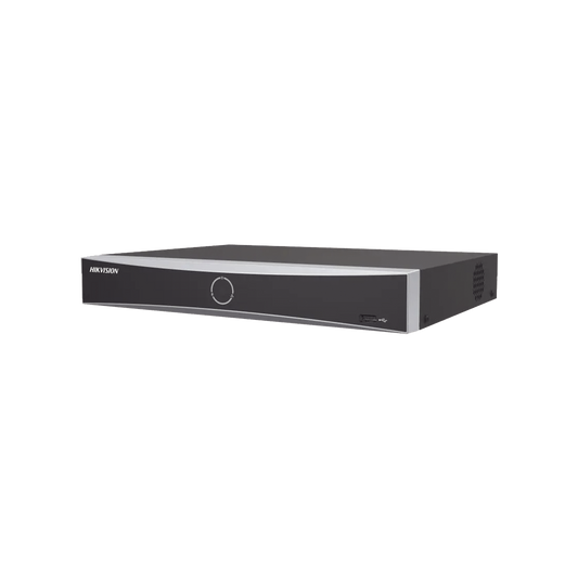 NVR 12 Megapíxel (4K) / 8 canales IP / AcuSense (Evita Falsas Alarmas) / Reconocimiento Facial / 1 Bahía de Disco Duro / HDMI en 4K / Sin Puertos PoE