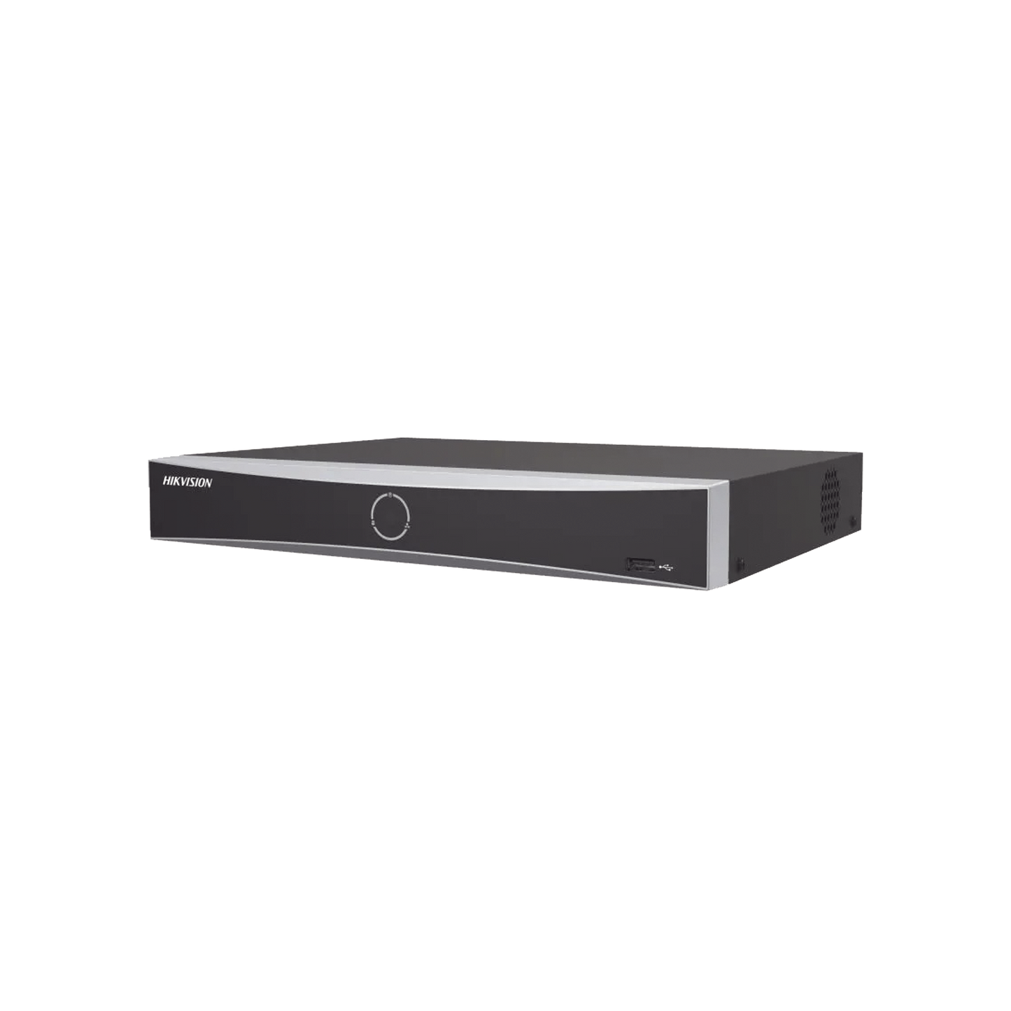 NVR 12 Megapixel (4K) / 16 canales IP / AcuSense (Evita Falsas Alarmas) / Reconocimiento Facial / 1 Bahía de Disco Duro / HDMI en 4K / Sin Puertos PoE+