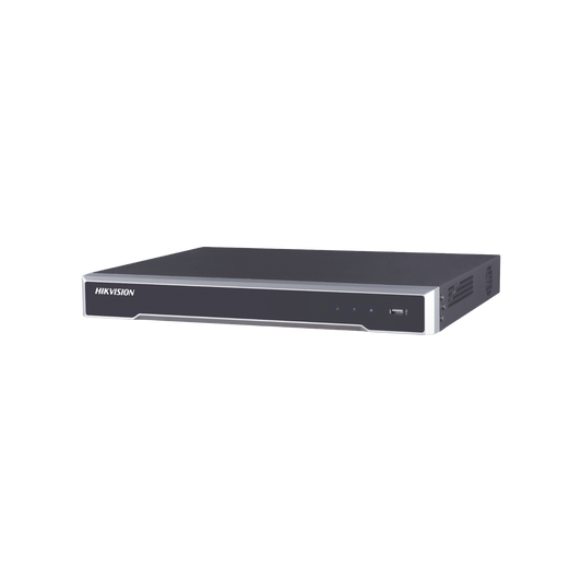 NVR 8 Megapixel (4K) / 32 canales / Soporta Cámaras con AcuSense / Hik-Connect / 2 Bahías de Disco Duro / HDMI en 4K / N