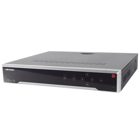 NVR 12 Megapixel (4K) / 16 canales IP / 16 Puertos PoE+ / Soporta Cámaras con AcuSense / 4 Bahías de Disco Duro / Switch