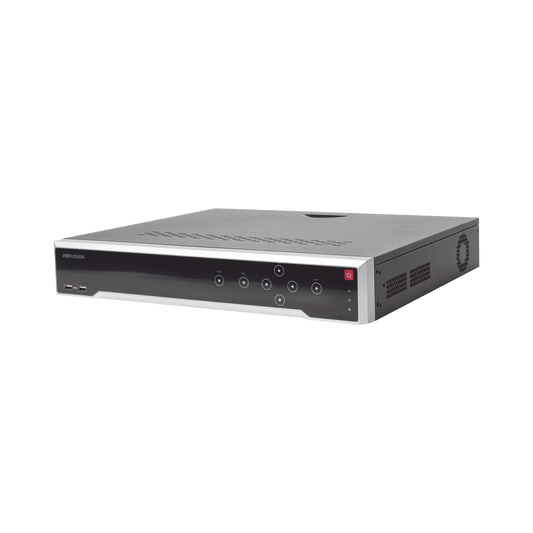 NVR 8 Megapixel (4K) / 16 canales IP /16 Puertos PoE+ / Soporta Cámaras con AcuSense / 4 Bahías de Disco Duro / Switch P