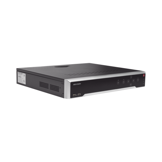 NVR 8 Megapixel (4K) / 32 canales IP / 16 Puertos PoE+ / Soporta Cámaras con AcuSense / 4 Bahías de Disco Duro / Switch 