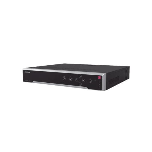 [Doble Poder de Decodificación] NVR 32 Megapixel (8K) / 32 Canales IP / 24 Puertos PoE+ / AcuSense / ANPR / Conteo de Personas / Heat Map / 4 Bahías de Disco Duro / HDMI en 8K / Soporta POS / Alarmas I/O / ACUSEARCH