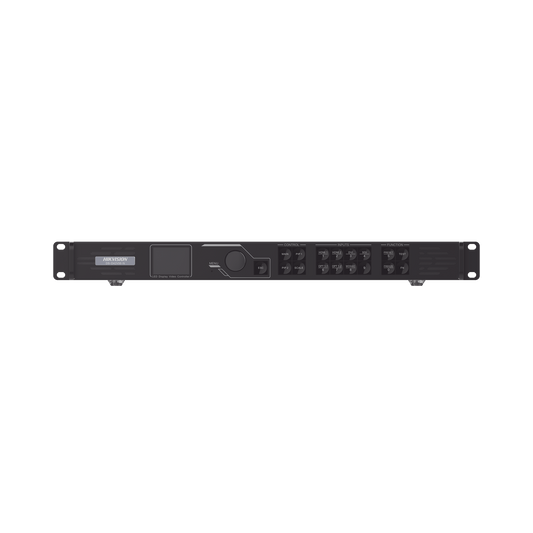 Controlador para Videowall / 6 Puertos RJ45 para Paneles LED / Compatible con Pantallas LED Para Exterior / Compatible con DS-D4440FO-BKI y DS-D4225FO-BGF