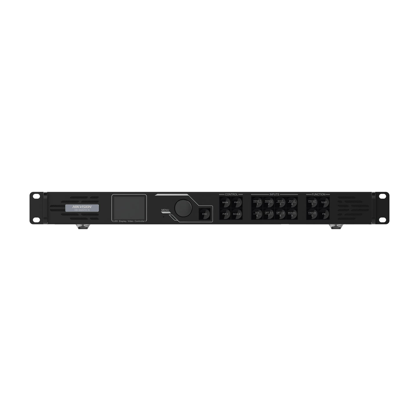 Controlador para Videowall / Hasta 6.5MP / 10 Salidas de Video RJ45 / Compatible con Pantallas LED para Interior y Exterior