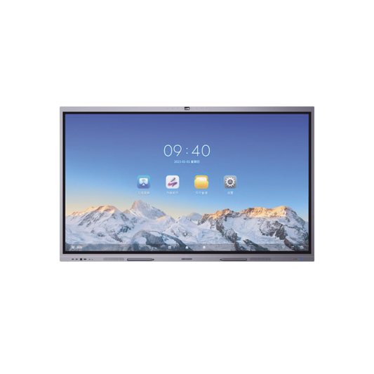 Pantalla Interactiva Touch de 75" Android 13 (Actualizable a Andriod 14) / Cámara Web 8 MP / Resolución 4K / Bocinas Int