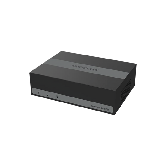 DVR 4 Megapíxel Lite/ 4 Canales TurboHD + 1 Canales IP / 15 Días de Grabación / Unidad de Estado Solido Incluido / H.265+ / Acusense Lite (Evita Falsas Alarmas) / Diseño Ultra Compacto / Extra Silencioso / eSSD de 480 GB
