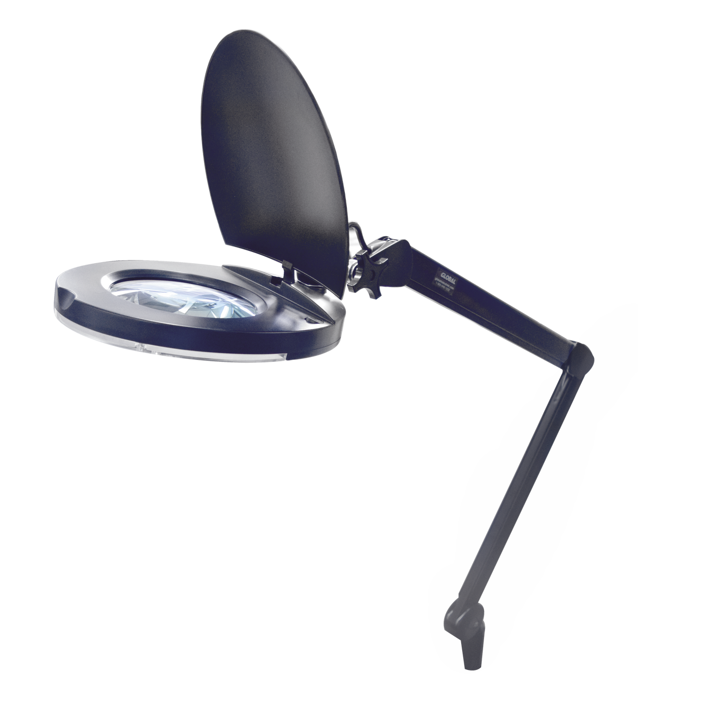 LÃ¡mpara de LED para Escritorio con Lupa de 5 Pulgadas de DiÃ¡metro, 5 Dioptrias, 2.25X.