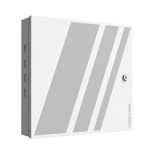 Controlador de Acceso 1 Puerta Administrable en la Nube con HikConnect Teams / Interfaz Web / 2 Lectores de Huella o Tarjeta / 100,000 Tarjetas / 10,000 Huellas / Incluye Gabinete y Fuente de Alimentación 12v 4A / Soporta Batería de Respaldo