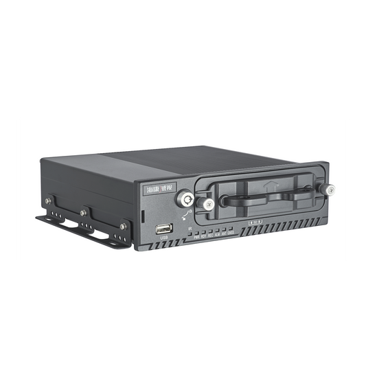 DVR Móvil 4 Canales 1080P/ Soporta 3G, GPS y WiFi / 1 TB de Disco Incluido / Monitoreo Remoto / Soporta Memoria SD | HIK