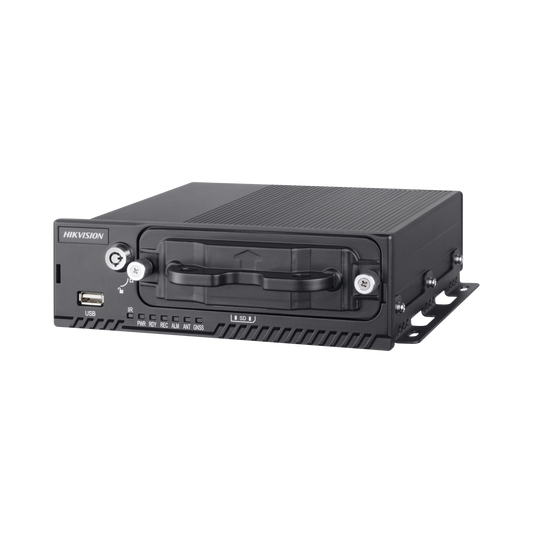 DVR Móvil 1080P / 4 Canales TURBO + 4 Canales IP / Soporta 4G / WiFi / GPS / Soporta HDD / Entrada y Salida de Alarmas /