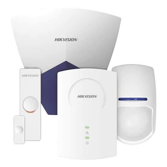 KIT Sensores InalÃ¡mbricos para Panel HÃ­brido / 1 Expansor de 8 Zonas InalÃ¡mbricas / 1 Contacto MagnÃ©tico / 1 Sensor PIR para Interior / 1 Sirena para Exterior