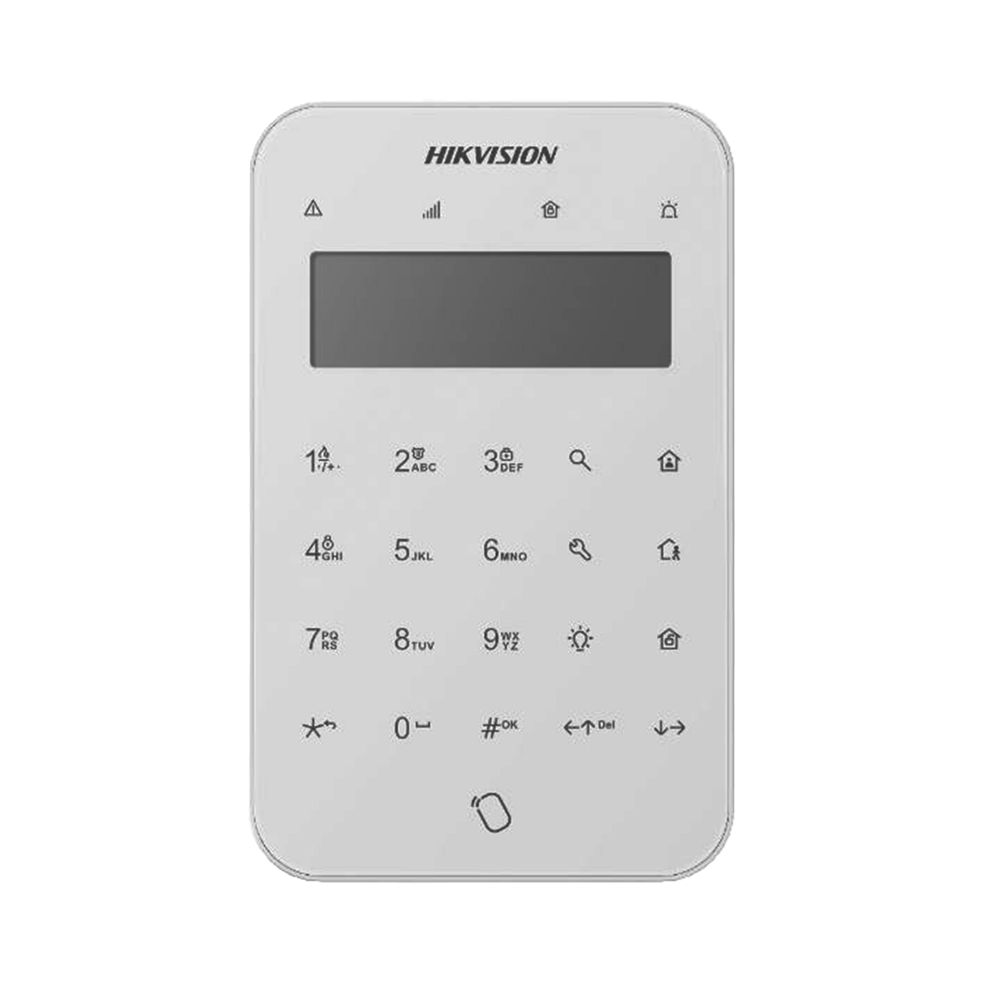(AX PRO) Teclado InalÃ¡mbrico con Pantalla LCD para Armado y Desarmado / Funciones de AutomatizaciÃ³n para control de Rele...