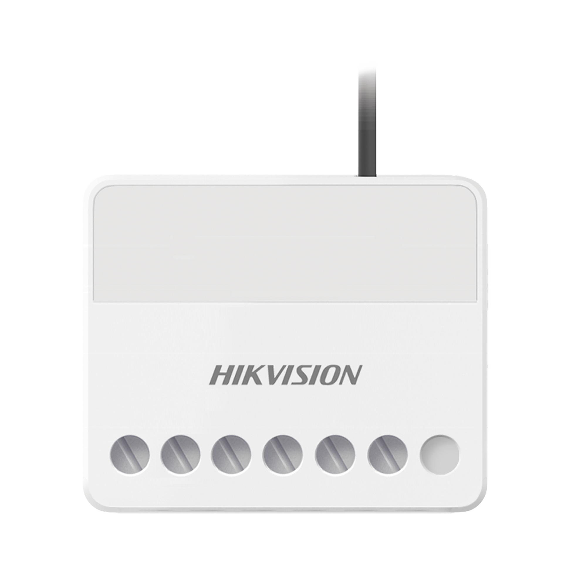 (AX PRO) Relevador InalÃ¡mbrico / 1 Entrada de Alarma 24/7 / 1 Salida de Relevador 0 a 36 Vcc (Max. 5 A) - HIKVISION - Ing...