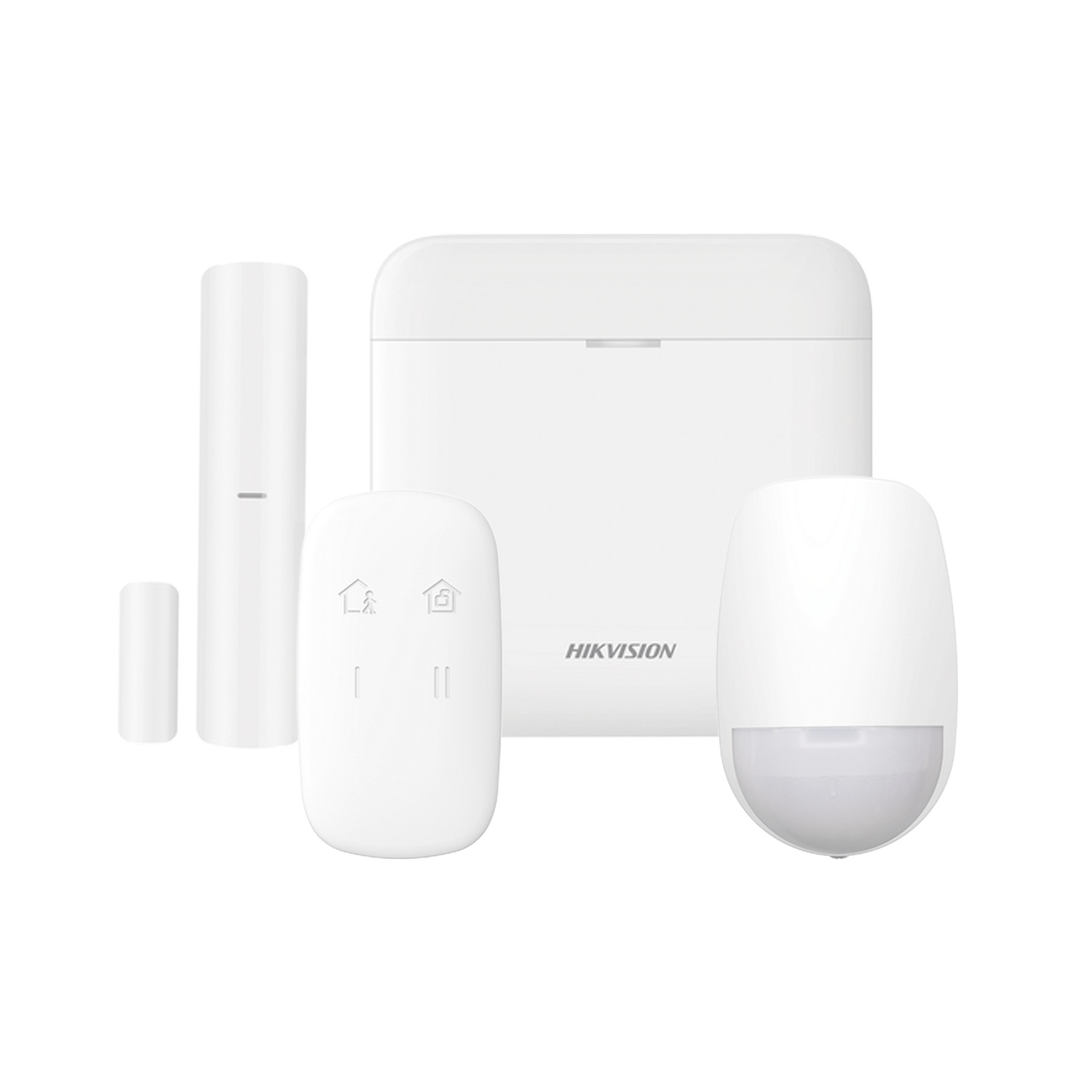 (AX PRO) KIT de Alarma AX PRO / Incluye: 1 Hub con bateria de respaldo / 1 Sensor PIR / 1 Contacto MagnÃ©tico / 1 Control ...