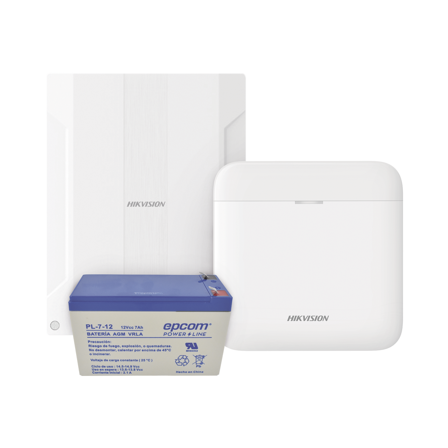 (AXPRO) KIT de alarma AXPRO conversiÃ³n de zonas cableadas a inalÃ¡mbricas / Incluye: 1 Hub IP, Wifi y 3G/4G con Bateria d...