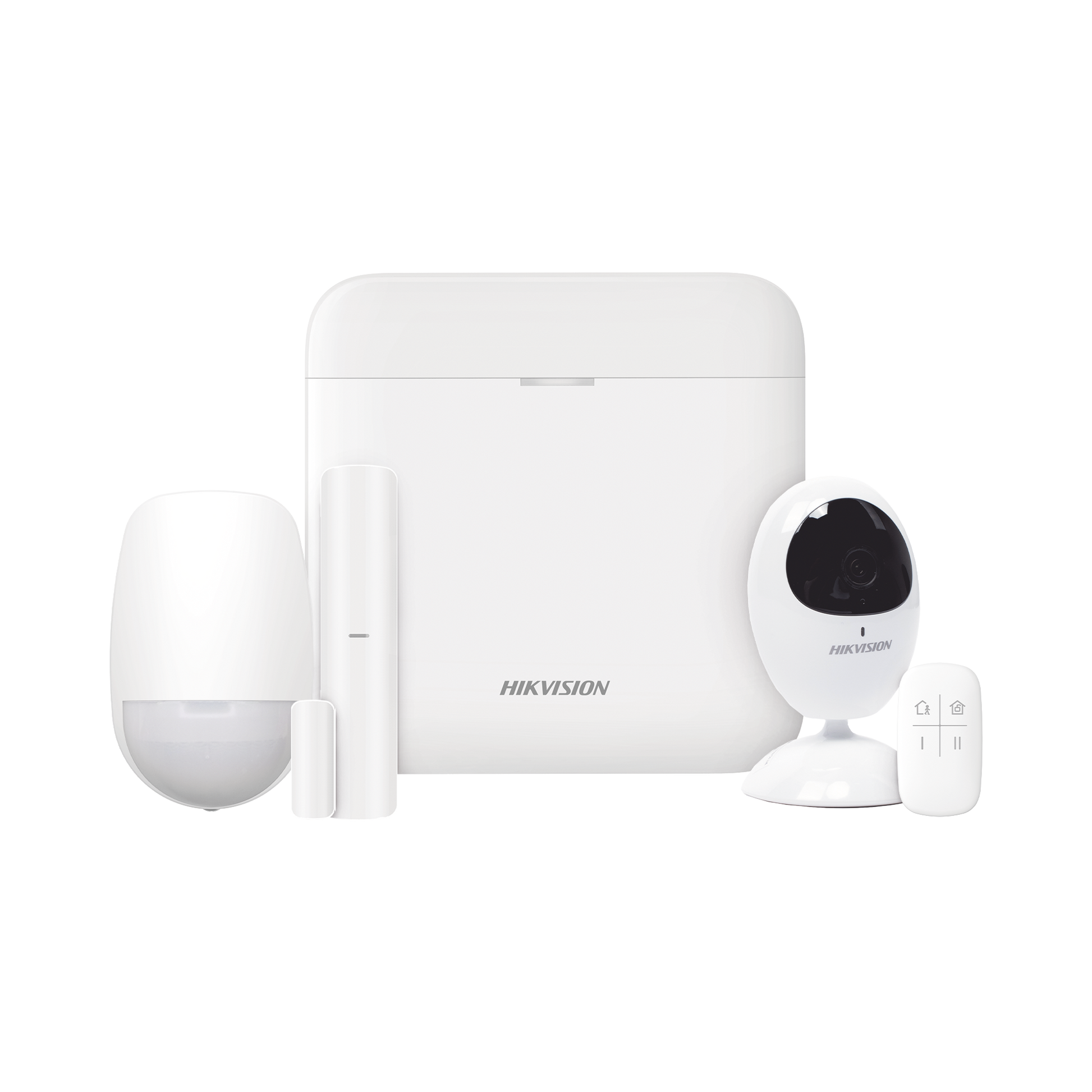 (AX PRO) KIT de Alarma AX PRO / Incluye: 1 Hub con bateria de respaldo / 1 Sensor PIR / 1 Contacto MagnÃ©tico / 1 Control ...