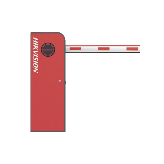 Barrera Vehicular DERECHA / Brazo con Iluminación LED de 4 mts Incluido  / 2.5 Seg para Apertura / Cierre Automático con Tiempo Configurable / 5,000,000 MCBF / Compatible con Cualquier Control de Acceso