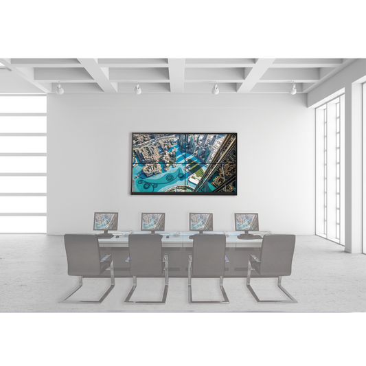 Kit Videowall 2X2 / Incluye 4 Pantallas de 46" / Decoder / Base de Pared / Accesorios de Instalación | HIKVISION