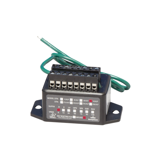 Circuito de protecciÃ³n para voz, datos y seÃ±alizacion.