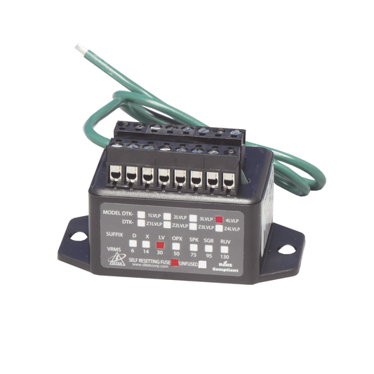 Protector contra Sobretensiones del Circuito de Datos y SeÃ±alizaciÃ³n / Lazos NAC, SLC, IDC, PIV, Paneles de Incendio, Alarma, Altavoces y TelÃ©fonos