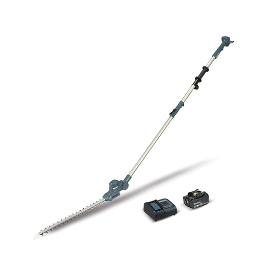 Cortasetos telescÃ³pico inalÃ¡mbrico 18V, hoja de Corte de 46 cm de longitud 2700 Cpm, Incluye BatearÃ­a y Cargador.