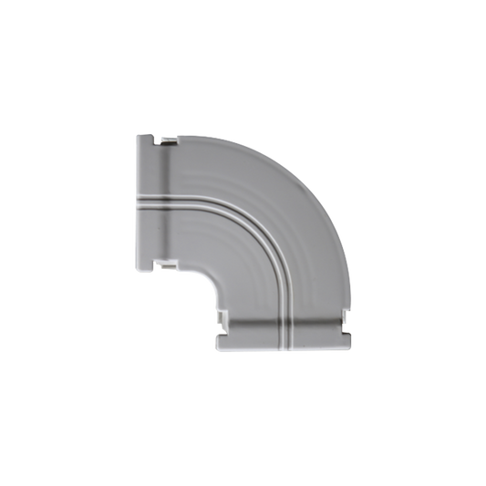 Curva horizontal 90 Âº color blanco para canaleta DX10000.00