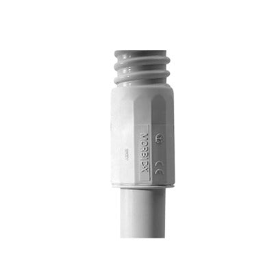 Conector (Racor) de tuberÃ­a rÃ­gida a tuberÃ­a flexible (Diflex), PVC Auto-Extinguible, 32 mm, IP65