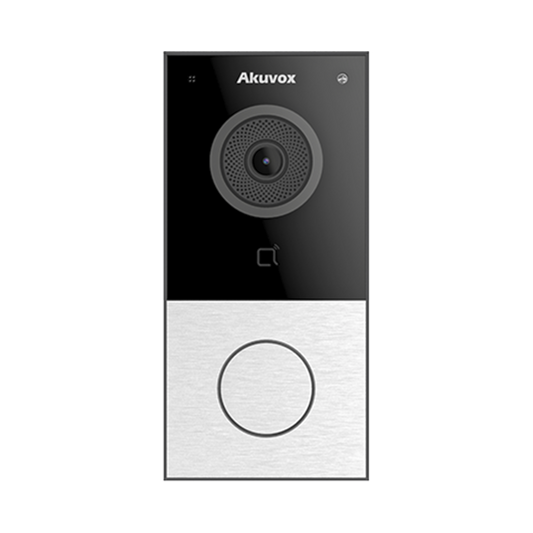 DOORBELL / WIFI / 100% en la Nube / POE / Bluetooth / NFC / Lector de Tarjetas MIFARE / NotificaciÃ³n en APP /  Llamada TelefÃ³nica / SIP / ONVIF / IP65 / CÃ¡mara 2 MP / BotÃ³n con IluminaciÃ³n / Control de 1 Puerta