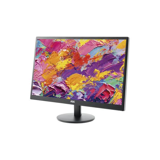 Monitor LED de 22", Resolución 1920 x 1080 Pixeles con Entradas de Video HDMI/VGA