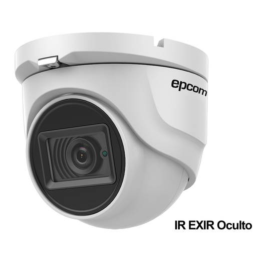 Eyeball TURBOHD 4K (8Megapixeles) / Gran Angular 102Â° / Lente 2.8 mm / Exterior IP67/ IR EXIR 30 mts / dWDR / TVI-AHD-CVI-CVBS