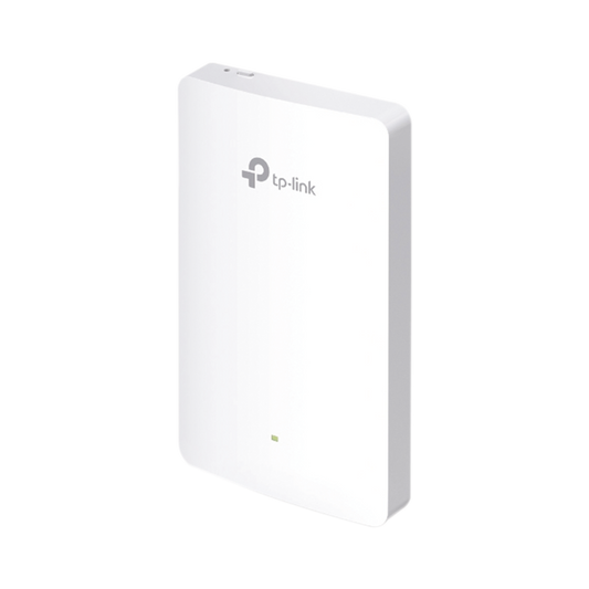 Punto de acceso Omada doble banda 802.11ac, PoE 802.3af/at, MU-MIMO, MIMO 2x2 diseÃ±o placa de pared con tres puertos adicionales, soporta hasta 100 clientes.
