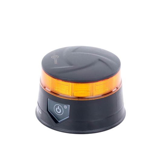 Baliza LED Recargable, Compacta y Discreta Color Ãmbar