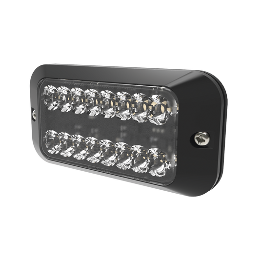 Luz Auxiliar Serie EDX3789, 8 LEDs Ultra Brillantes, color Ã¡mbar claro.