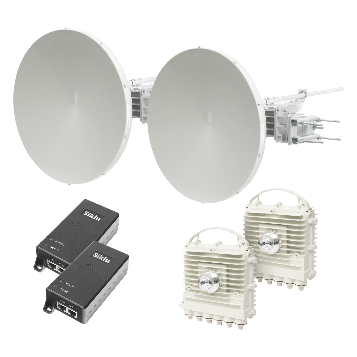 Enlace a la velocidad de la fibra, Banda Libre en MÃ©xico, Sin Interferencia, 10 Gbps Reales Full Duplex, 5 km