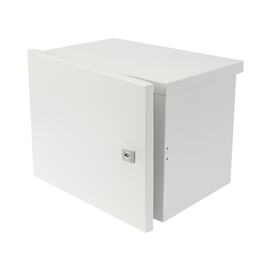 Gabinete para instalaciÃ³n de 2 BaterÃ­as PL4012, Fabricado en LÃ¡mina Galvanizada, OpciÃ³n para montar en poste (No incluido)